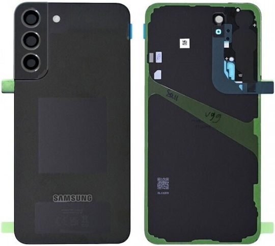 Batterieabdeckung Schwarz für Samsung Galaxy S22 Plus 5G