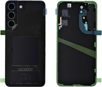 Replacement Back Cover Black for Galaxy S22 5G