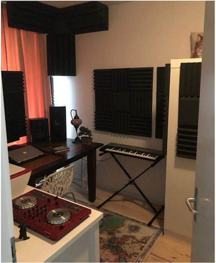 EQ Acoustics Project Cube Bass Trap 2 Pieces 30cm x 30cm x 300mm in Gray Color