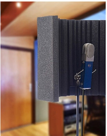 Alphacoustic Polyfon MB Schallabsorbierendes Paneel (1Stück) im Design Keil in Gray Farbe