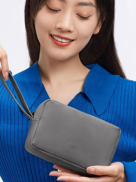 Toiletry Bag EasyJourney in Gray color 17.5cm