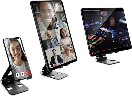 Reloop Smart Display Tabletständer Schreibtisch bis 13" in Schwarz Farbe