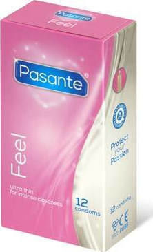 Pasante Feel Thin Condoms 12pcs