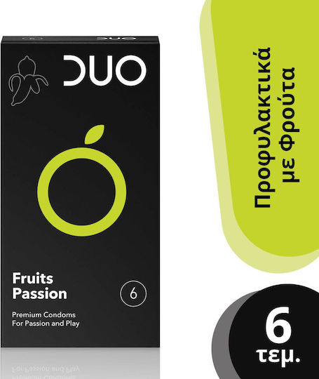 Duo Προφυλακτικά Fruits Passion 6τμχ Fruits Passion