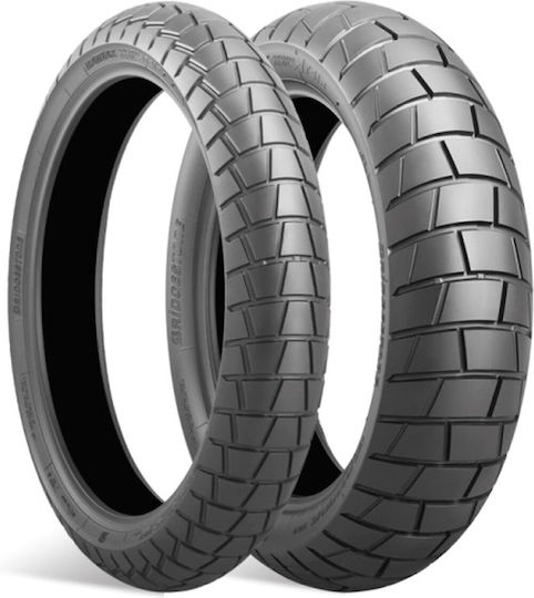 Bridgestone Battlax Adventure Trail At41 170/60-17 72V Tubeless Motorcycle Tyre Back