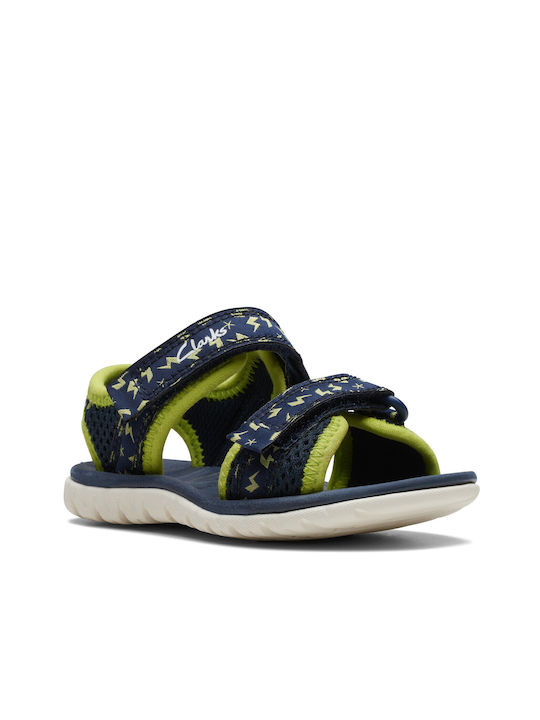 Clarks Kids' Sandals Surfing Tide Τ Navy Blue