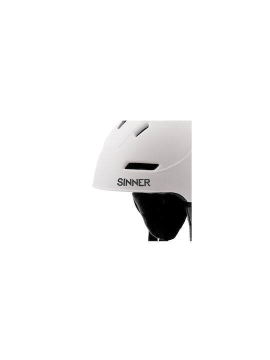 Sinner Silverton Men's Helmet for Ski & Snowboard White