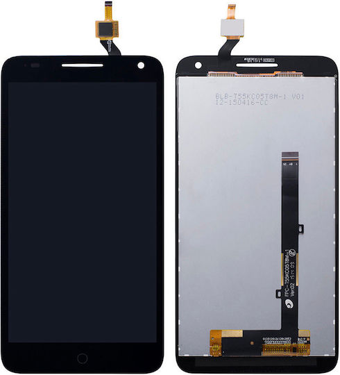 Οθόνη LCD mit Touch-Mechanismus für Redmi Note 8T (Schwarz)