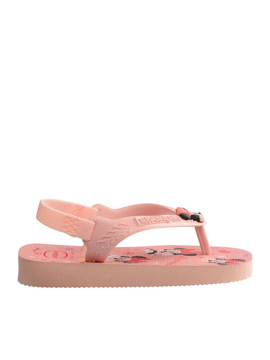 Παιδικές Σαγιονάρες Flip Flops Minnie Ροζ