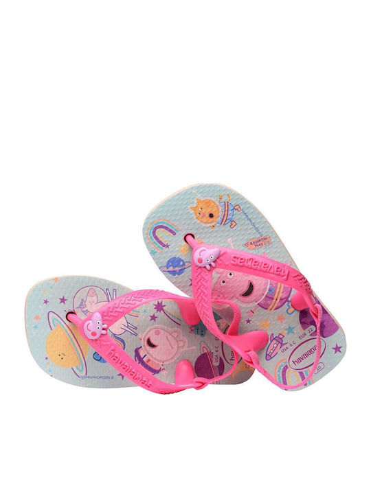 Kids' Flip Flops Peppa Pig Pink