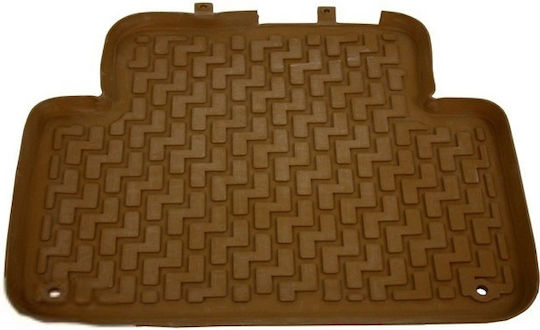 Carner Set of Front and Rear Mats 5pcs Tray Type for Audi Q7 Beige