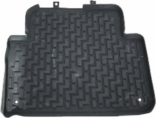 Carner Set of Front and Rear Mats 5pcs Tray Type for Audi Q7 Gray
