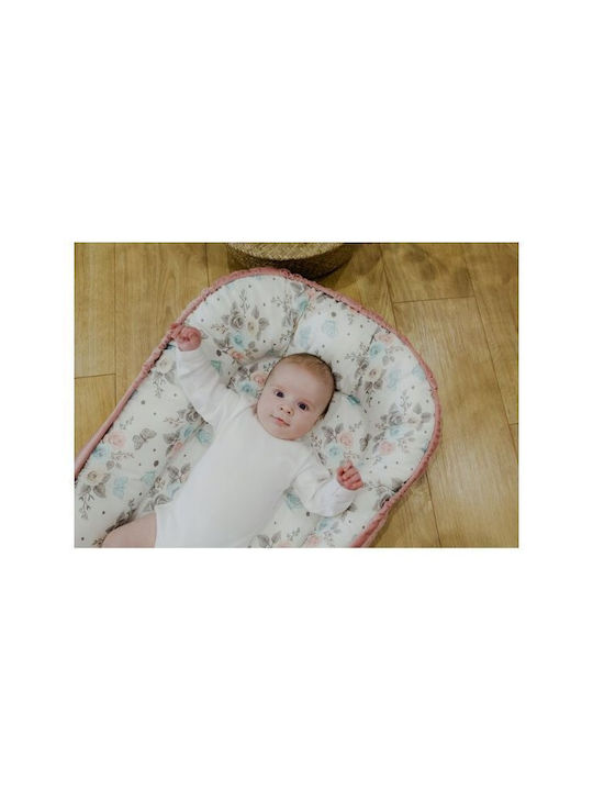 BabyCute Baby Nest XL Pink 90x61cm