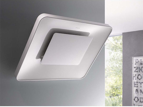 Miele DA 6999 W Pearl Απορροφητήρας Καμινάδα 90cm Λευκός με Wi-Fi