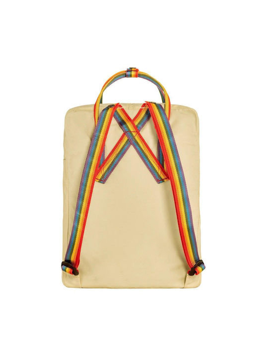 Fjallraven Υφασμάτινο Σακίδιο Πλάτης Oak/Rainbow 16lt