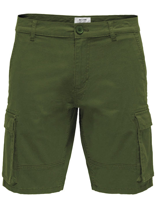 Men's Shorts Cargo Khaki