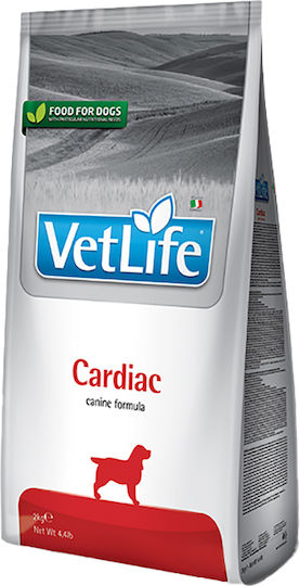 Farmina Vet Life Cardiac 10kg Dry Food for Adult Dogs with Corn and Chicken