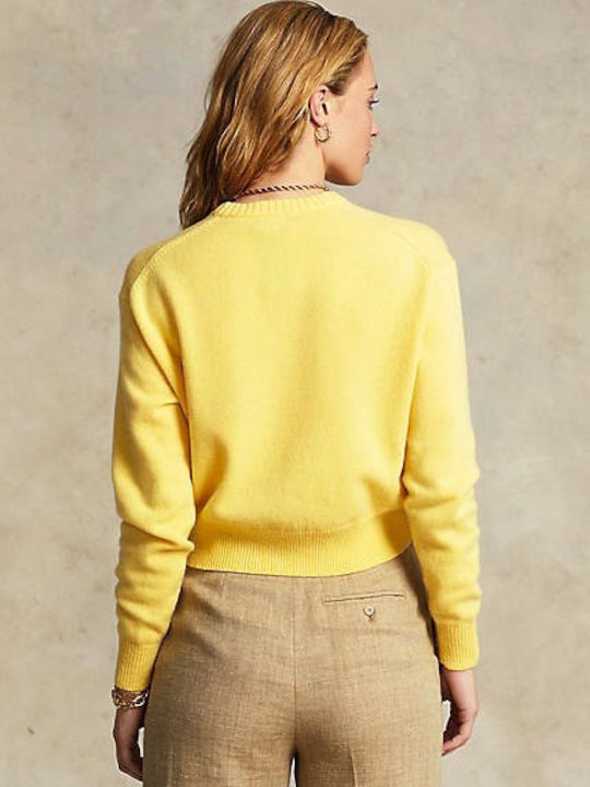 Ralph Lauren Women's Long Sleeve Sweater Yellow