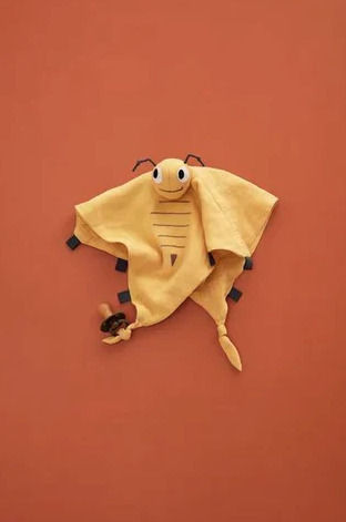 Kids Concept Пелена за бебе Пчеличка Yellow