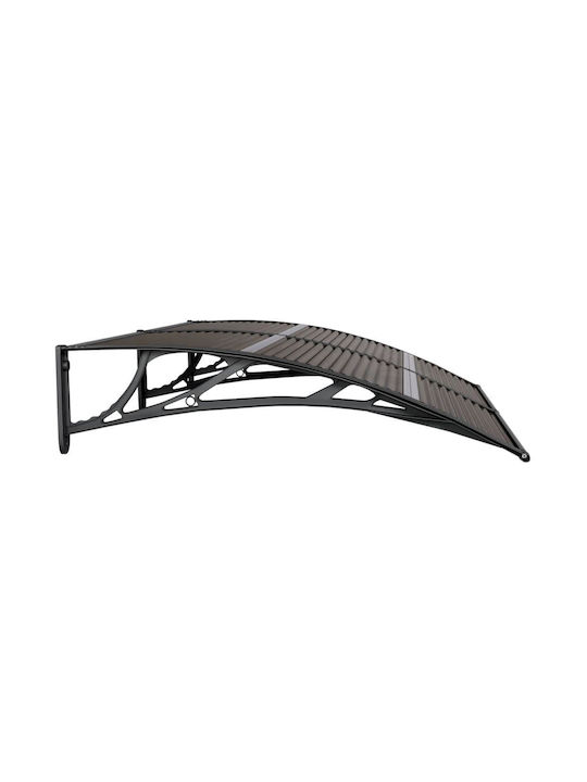 vidaXL Πολυκαρβονικό Στέγαστρο Π150xΒ100cm