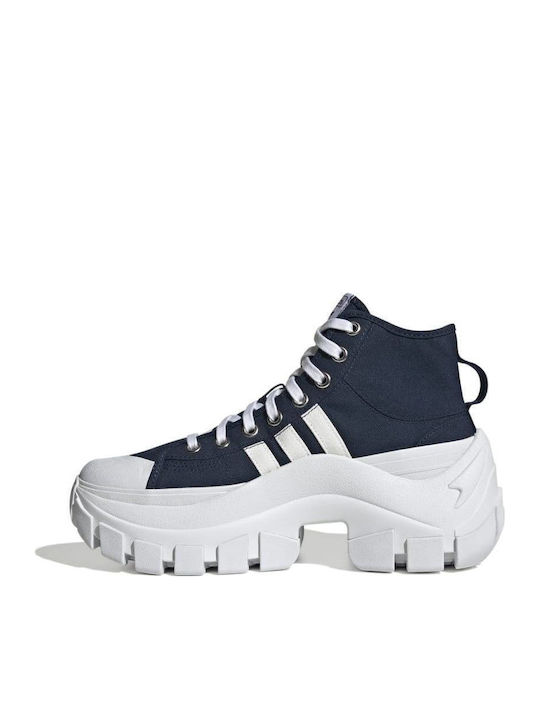 Nizza Hi XY22 Pentru Femei Chunky Tip Botine Albastru Marin