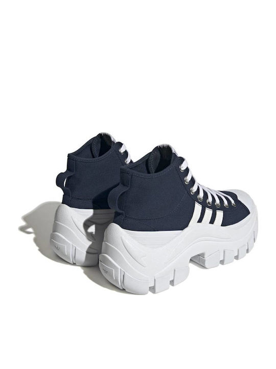 Nizza Hi XY22 Pentru Femei Chunky Tip Botine Albastru Marin