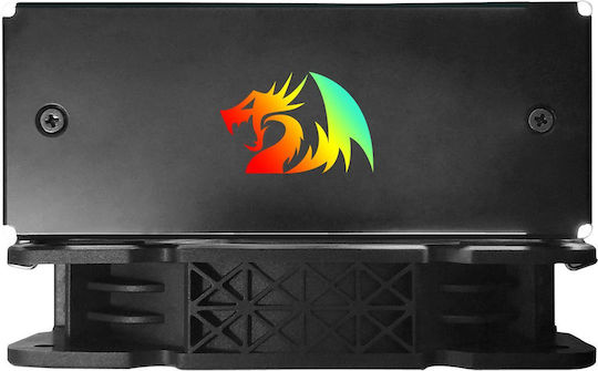 Redragon CC-2000 Effect Ψύκτρα Επεξεργαστή για Socket 115x/AM4 με RGB Φωτισμό