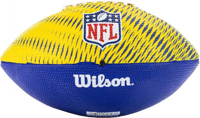 Wilson NFL Team Tailgate Jr Μπάλα Rugby Los Angeles Rams Κίτρινη