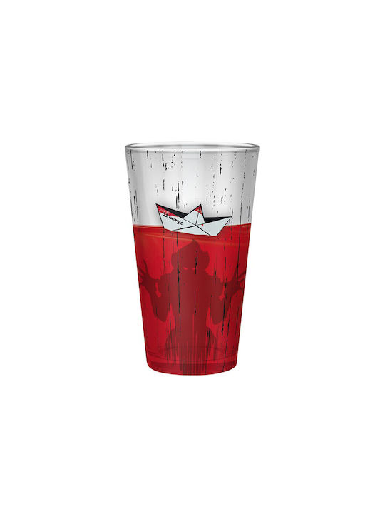 Abysse Time to Float Glass Water made of Glass in Red Color 400ml ABYVER149