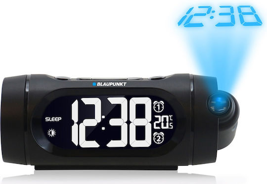 Blaupunkt CRP9BK Tisch-Digitaluhr mit Wecker & Radio
