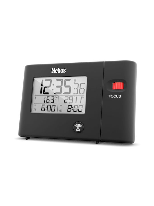 Mebus Funk Tabletop Clock with Alarm 25795