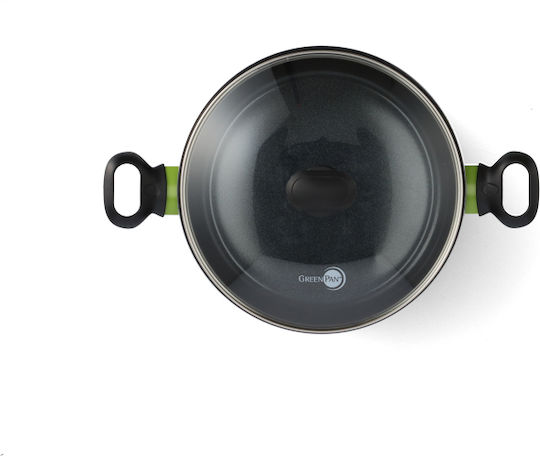 Green Pan Deep Pot made of Aluminum 4.91lt / 40cm