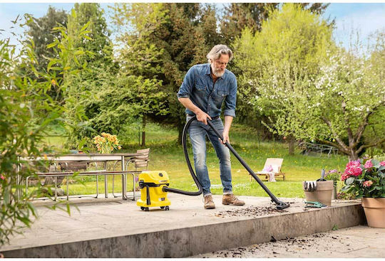 Karcher WD 2-18 Rechargeable Vacuum Wet / Dry with Plastic Bin 12lt