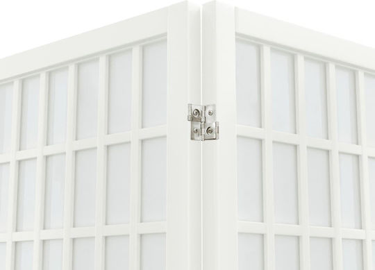 vidaXL Japanese Style Decorative Room Divider Wooden with 6 Panels 240x170cm
