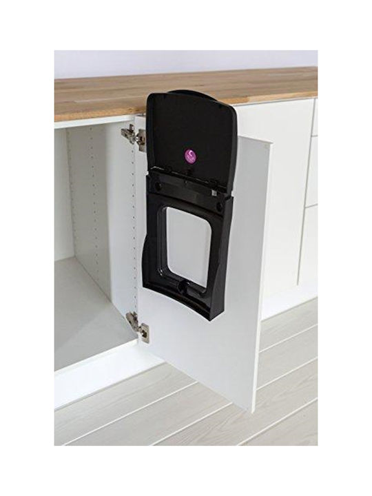 Brabantia Κάδος Απορριμμάτων Πλαστικός Μαύρος 10lt