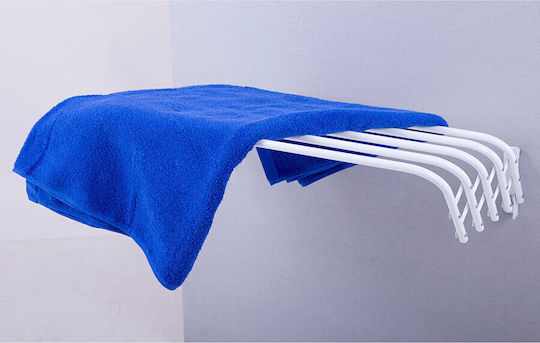 Eurogold Trio Folding Wall Clothes Drying Rack from Aluminum with Hanging Length 3m