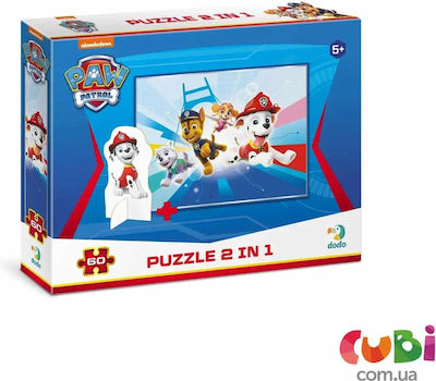 Kids Puzzle Paw Patrol for 5++ Years 60pcs Dodo