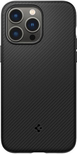 Spigen Mag Armor Back Cover Plastic / Silicone 1.2mm Matte Black (iPhone 14 Pro Max)