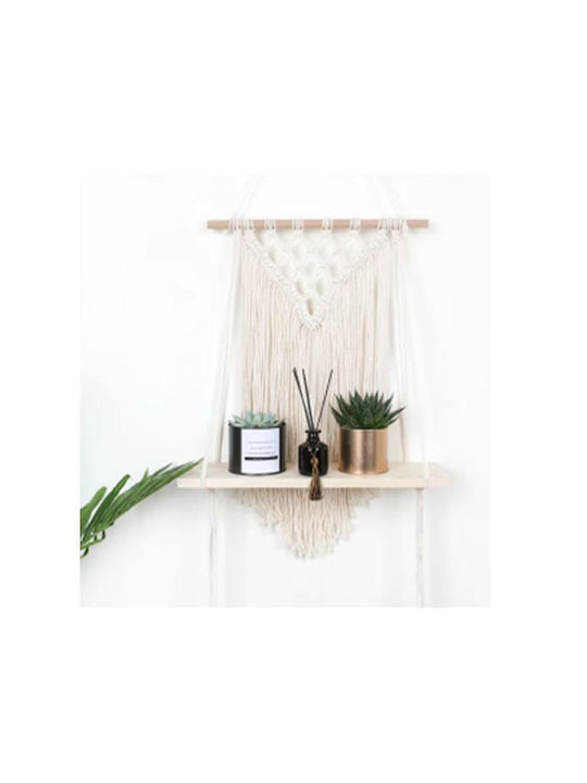 Next Hanging Decorative Macrame made of Fabric 40x58cm 1pcs