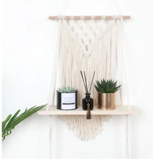 Next Hängende Dekoration Macrame aus Stoff 40x58cm 1pcs Next Hängende Dekoration Macrame aus Stoff 40x58cm 1pcs