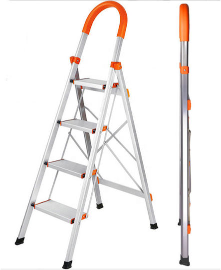 Vesta Step Ladder Aluminum 4 Steps 145cm