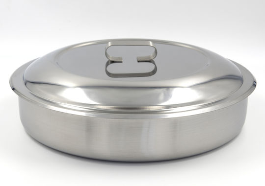 Cook-Shop Backform mit Deckel aus Rostfreiem Stahl 36cm