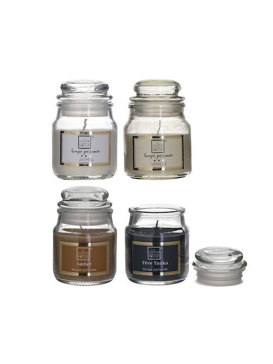 Click Aromatic Candle In Jar With Vanilla Perfume 8x13cm