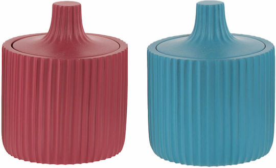 Nef-Nef Homeware Le Roi Tisch Halter für Baumwolle aus Harz Bordo