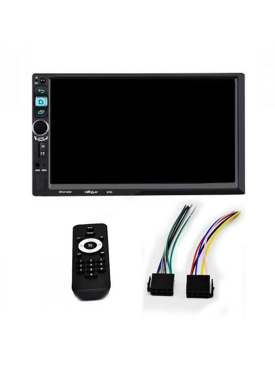 Sistem Audio Auto 2DIN (Bluetooth/USB/AUX/WiFi/GPS/Apple-Carplay/Android-Auto) cu Ecran Tactil 7"