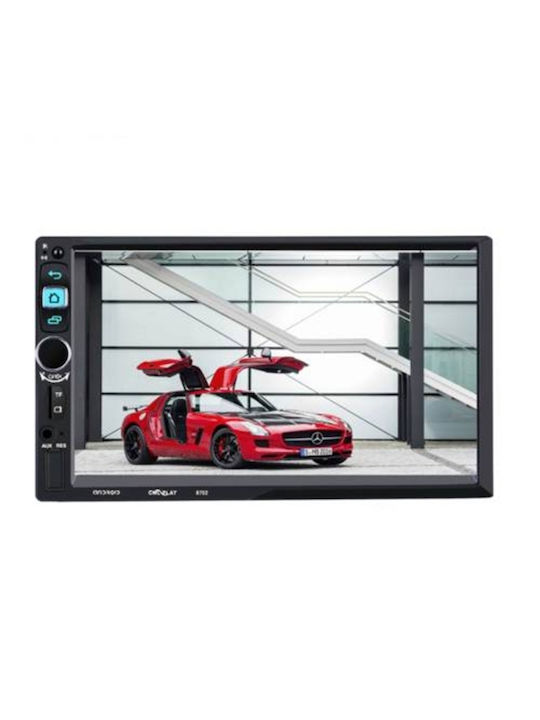 Sistem Audio Auto 2DIN (Bluetooth/USB/AUX/WiFi/GPS/Apple-Carplay/Android-Auto) cu Ecran Tactil 7"