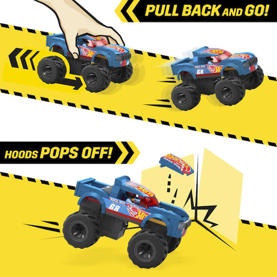 Mega Bloks Mega Bloks Smash & Crash - Rennfahrer Ass für 5+ Jahre 80 Stück