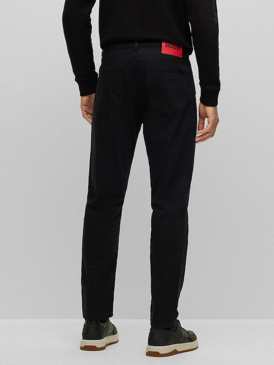 Hugo Boss Men's Denim Elastic Trousers Black