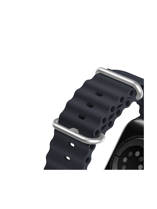 Dux Ducis OceanWave Version Strap Silicone Gray (Apple Watch 38/40/41/42mm)