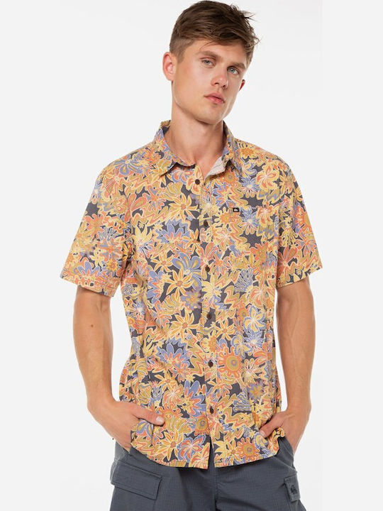 Surfadelica Short-sleeved Shirt Floral Multicolour